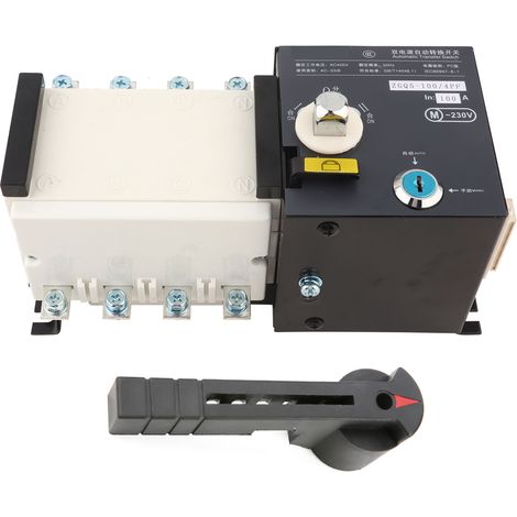 ZGQ5-100/4PF Commutateur de transfert automatique double puissance 100A 4P, type isolation (1/5)