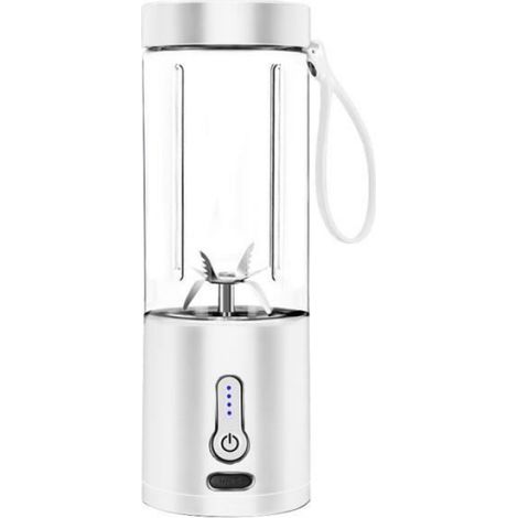 530ML Presse-Agrumes ÉLectrique Portable Smoothie Blender USB Rechargeable Robot Culinaire Fruit Mixer Mini Juicer Blender BLENDER (1/4)