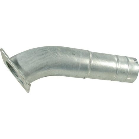 Curva 45° + flangia + portagomma 5" UNIVERSALE 5304045Z