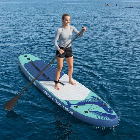 Teenpull – Aufblasbares Stand Up Paddle Board HYDROS 335 x 76 x 15 cm für