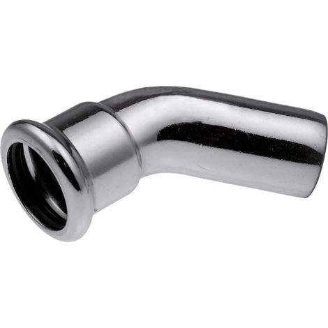 Raccord kan-therm 45° 35x35mm acier plomberie