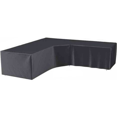 AeroCover Schutzhülle für L-förmige Eck-Lounge-Sets Schutzhaube 270x270x100x70cm (1/4)
