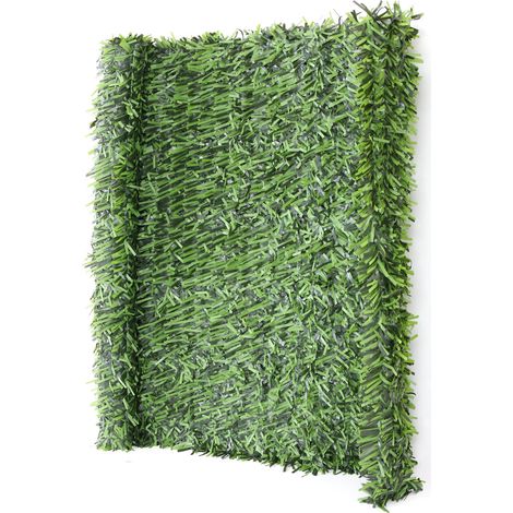[JAMAIS UTILISÉ] Haie artificielle/brise vue pour balcon, aspect sapin, 300x100cm