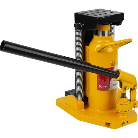 Cric hydraulique à Patte Robuste – Capacité 5T/10T – Pompe Manuelle, Levage Industriel – pour Machines Lourdes, véhicules agricoles et équipements industriels – Spécification : 5T-10T