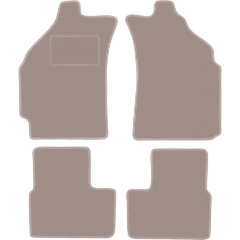 Tapis en velours beige pour : Chevrolet Spark II M200 à hayon (2005-2009) (1/5)