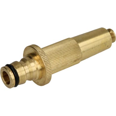 Tête arroseur avec accouplement enfichable, laiton 1/2''