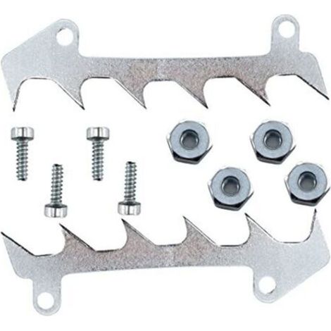 2X Griffe Coupe pour Stihl 017 018 021 023 025 MS170 MS180 MS210 MS230 MS250 Tronçonneuse remplacer 1123 664 0501 et Écrou (1/4)
