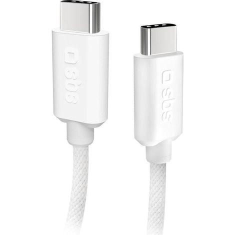 SBS TECABLETISSUETCCG USB Kabel USB 2.0 1,5 m USB C Weiß