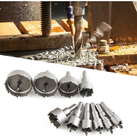 10 punte per trapano a tazza con gambo triangolare da 1653 mm, difficili da sfilare, di lunga durata e resistenti all'usura, ideali per acciaio inossidabile (1/2)
