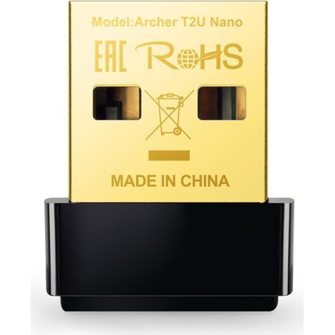 Archer T2U Nano Adattatore Usb Scheda di Rete Wireless Dual-Band 600Mbps Nano Size (1/5)