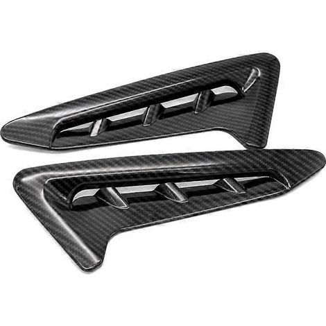 Pour BMW X3 G01 2018 2019 2020 : Cache de grille d'aération latérale en ABS aspect fibre de carbone (1/4)