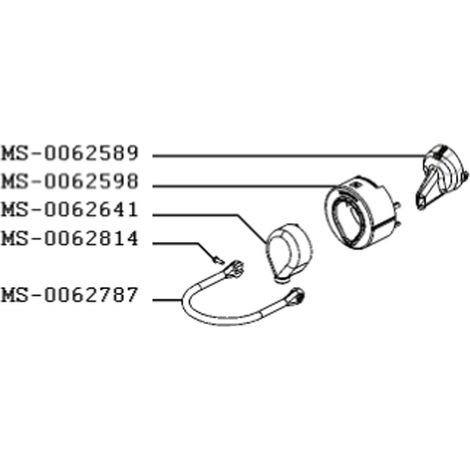 Ugello di scarico (codice MS-0062589) NESPRESSO PIXIE - Macchina da caffè, Caffettiera - SEB - 4348409