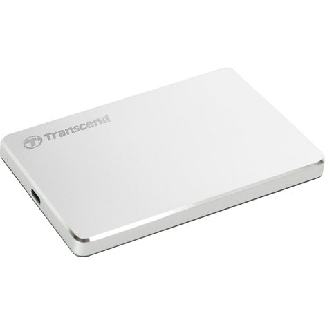 Transcend StoreJet 25C3S disque dur externe 1 To Argent (1/5)