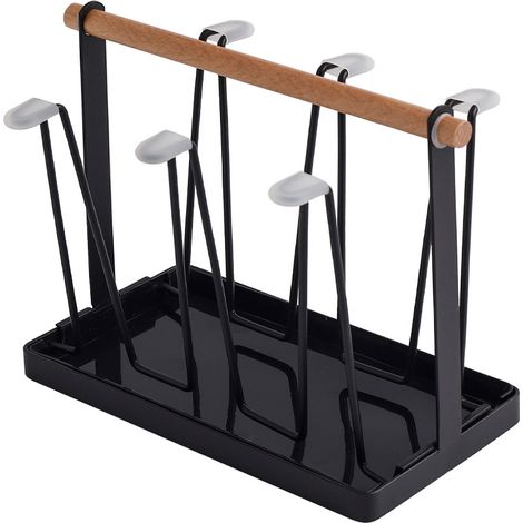 Accessoire pour plan de travail de cuisine Plateau de rangement du verre de vin table de cuisine en fer à repasser (1/5)