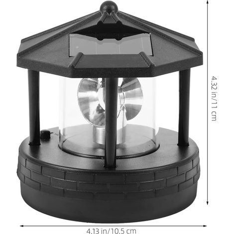 FLITI Drehbarer LED-Solarscheinwerfer für die Gartenbeleuchtung im Freien, 2V 25mA Solarpanel, 600mAh Akku, elegantes Design aus ABS und Eisen, IP65 wasserdicht [Energieklasse A] (1/4)