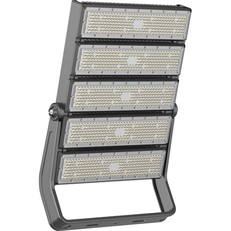 as-Schwabe LED Fluter 1000 Watt EnergyLine XL IP66 m. 140.000 Lumen m. 25m Anschlußkabel (1/2)