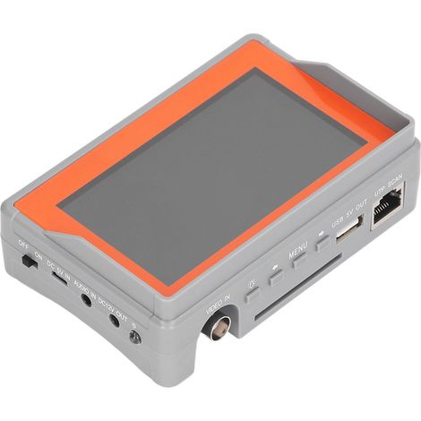 Testeur de caméra CCTV 4,3 pouces HD, écran portable, testeur vidéo coaxial analogique AHD 2-en-1, prise UE, alimentation 100-240V, diagnostic de surveillance (1/5)
