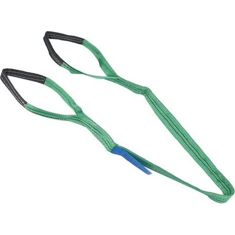 Hochleistungs-Hebegurte (2 Tonnen), hochfestes Polyester-Flachgewebe, 4 Meter (13,12 Fuß), verschiedene Farben (1/5)