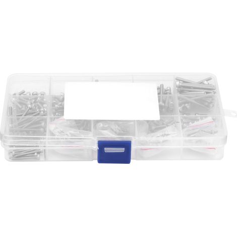 Assortiment de 300 vis à tête hexagonale creuse M2, M2.5 et M3 en acier inoxydable SS304 (1/5)