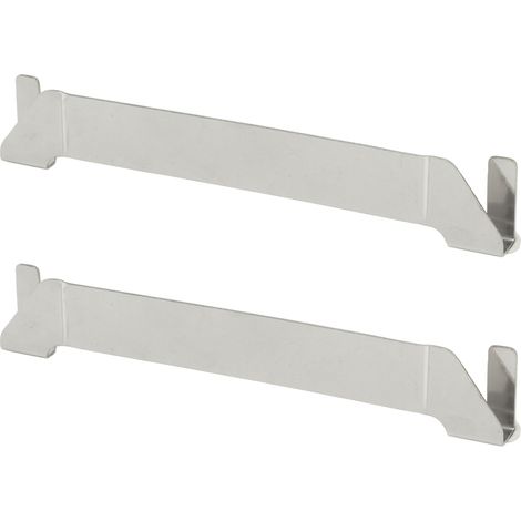 Ensemble de 2 poêles à frire en acier inoxydable, porte-spatule, porte-ustensiles de barbecue, grille, accessoires pour poêles à frire (1/5)