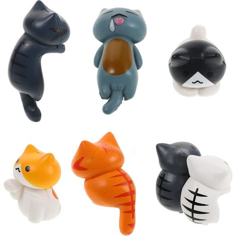 intérieurs de voiture sur le thème des chats 6 figurines de (1/5)