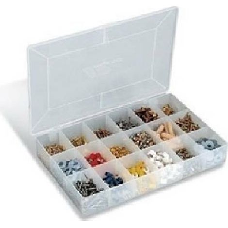 Plano Kleinteilebox Modell 3618 280x180x40mm, 18 Fächer, für Kleinteile (1/2)