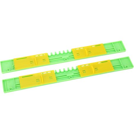 Lot de 2 grilles coulissantes pour porte de ruche, réducteur d'entrée, barrière anti-évasion, aérations de cadre, 37,5 cm / 14,8 pouces (1/5)