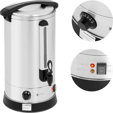 Calentador de agua de acero de doble pared, 20,5 L, 2500 W. (1/5)