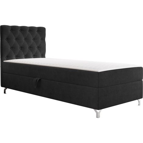Cama continental Memphis 142, Manila 18, Continental, Individuales, 90x200, Tapiz, Somieres, 90x207x114cm