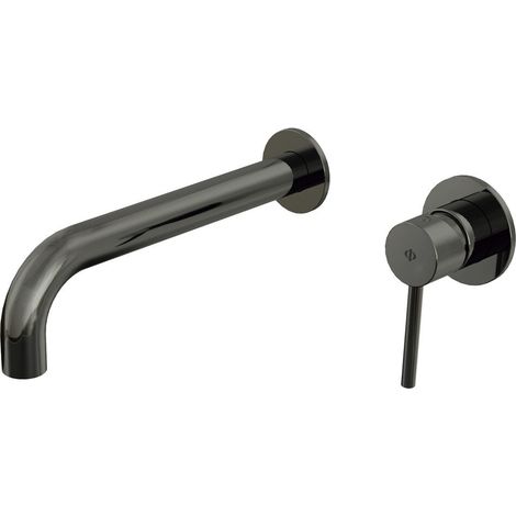 Rubinetto serie Sirio per lavabo da incasso titanio (1/5)