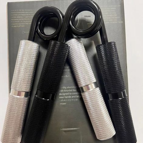 Grip Main - En Métal Plein - Poignée En Aluminium - Ressort De Résistance - Pour Renforcement Des Doigts Et De La Préhension - 1 Pièce (1/2)