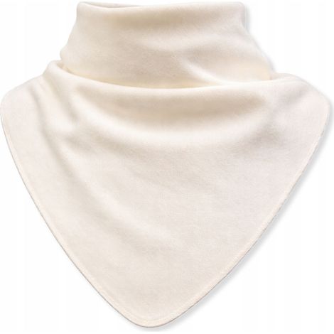 Sciarpa a collo alto per bambini, 100% cotone, 6-12 mesi, primavera/autunno, colore ecru. (1/5)