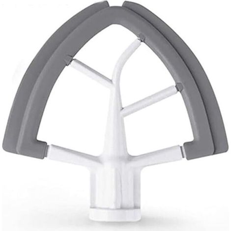 Impastatrice Flex Edge in silicone con testa inclinabile per KitchenAid Essential, con raschietto incorporato, misura 4 (55 QT) (1/4)