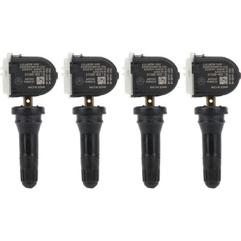 4-teiliger TPMS-Reifendrucksensor für Ford F-150 Mustang Edge 15-18 F2GT-1A180-AB-Crezuo