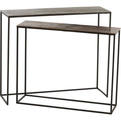 Consoles gigognes boolarong - Noir (1/3)