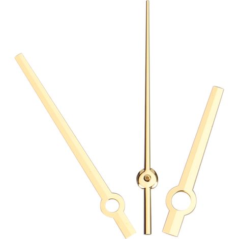 Aiguilles de montre pour mouvement 3135 - Aiguilles heures, minutes, secondes dorées pour montre homme