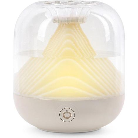 humidificateur Rechargeable De Lumire De Nuit De Chargeur D'eau D'humidificateur Blanc (1/4)