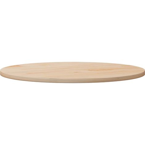 Maison Exclusive - Superficie de mesa madera maciza de pino Ø80x2