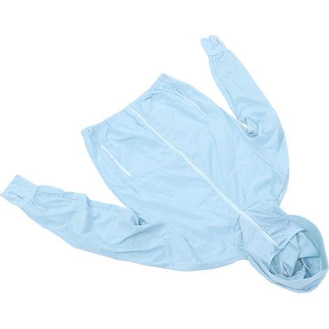 Veste de travail climatisée femme en polyester avec 2 ventilateurs USB 3 vitesses réglables protection UV extérieur (1/5)