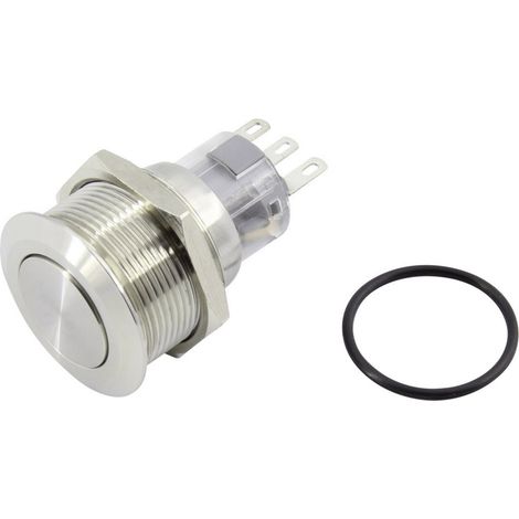 TRU COMPONENTS 1602514 TC-GQ22-A-11Z/S203 Druckschalter 250 V 3 A 1 x Aus/Ein rastend   IP65 1 St.