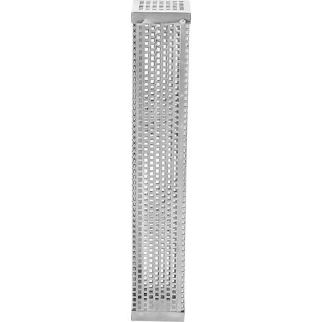 12 pouces tube fumeur BBQ en acier inoxydable 304, accessoire de barbecue pour gril électrique au charbon (forme carrée 12 pouces) (1/5)