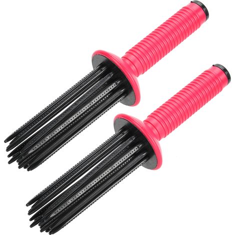 Fer à friser, peigne à friser, fer à friser antidérapant, outils de coiffure (1/5)