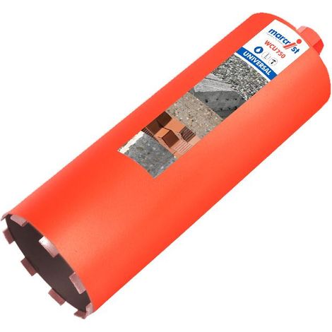 Univ.-Nassbohrkrone WCU750X 152 x 520mm 1 1/4'' UNC (F)