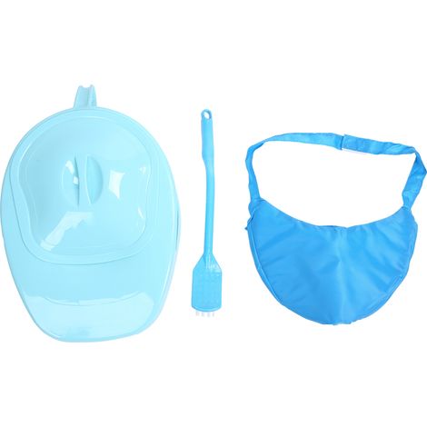 Bassine de lit professionnelle épaisse en PP, pot de chambre pour patient alité, avec couvercle, pour personnes âgées hommes et femmes (1/5)