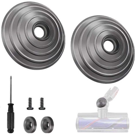 Roue à bille de rechange pour Dyson Accessoires Aspirateur, pour Dyson V8 V10 V11 V15, Accessoire Dyson, Brosse de Sol à roulettes Pièce de Rechange pour Dyson Pièces Détachées
