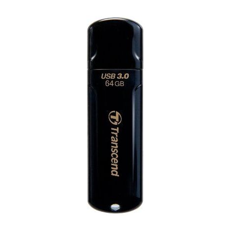 Transcend JetFlash elite 700 64GB USB 3.0 unidad flash USB USB tipo A 3.2 Gen 1 (3.1 Gen 1) Negro (1/5)