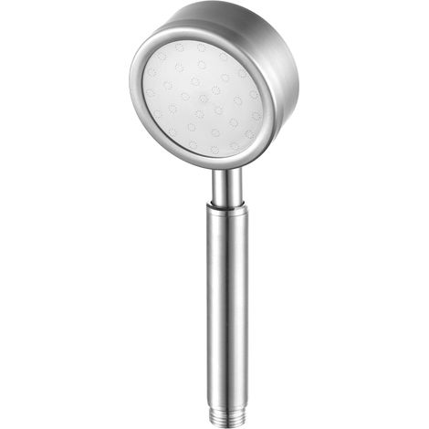 Pommeau de douche haute pression 304 acier inoxydable douchette salle de bain économie d'eau facile à installer 1pc (1/5)