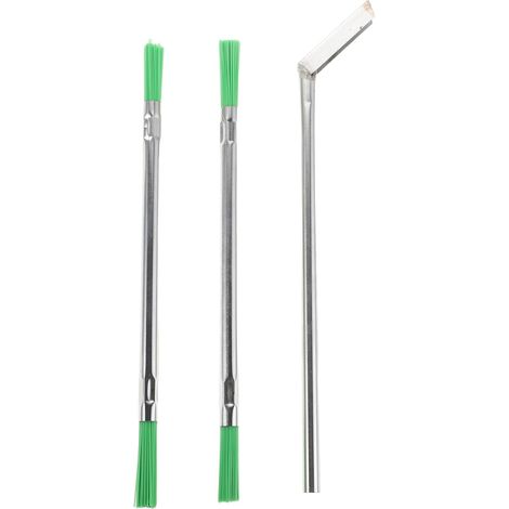 jeu de brosses de nettoyage pour rails d ascenseur et joints (1/5)