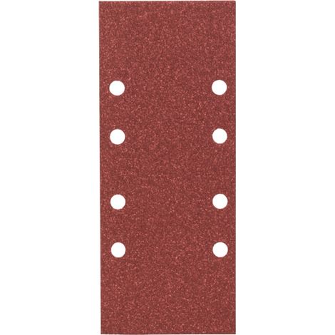 Bosch Schleifblatt-Set für Schwingschleifer, gespannt, 25-tlg., 8 Löcher, 93 x 230 mm, 80
