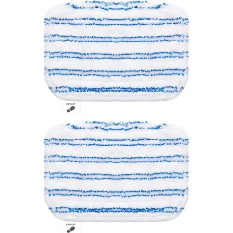 Vaporetto PAEU0394 kit de 2 serpillières microfibres pour nettoyer tous types de sols, compatible avec Vaporetto Style (1/5)